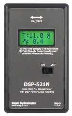 1-Axis Gaussmeter Ignores Powerlines